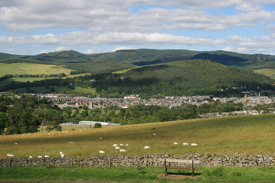 Cycling on the Tweed Walk Stravaiging around Scotland
